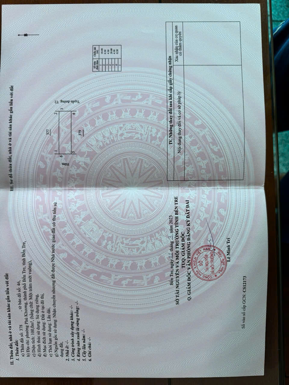 Bán đất 100m² ngang 5m giá 4.6 tỷ Phường Phú Khương