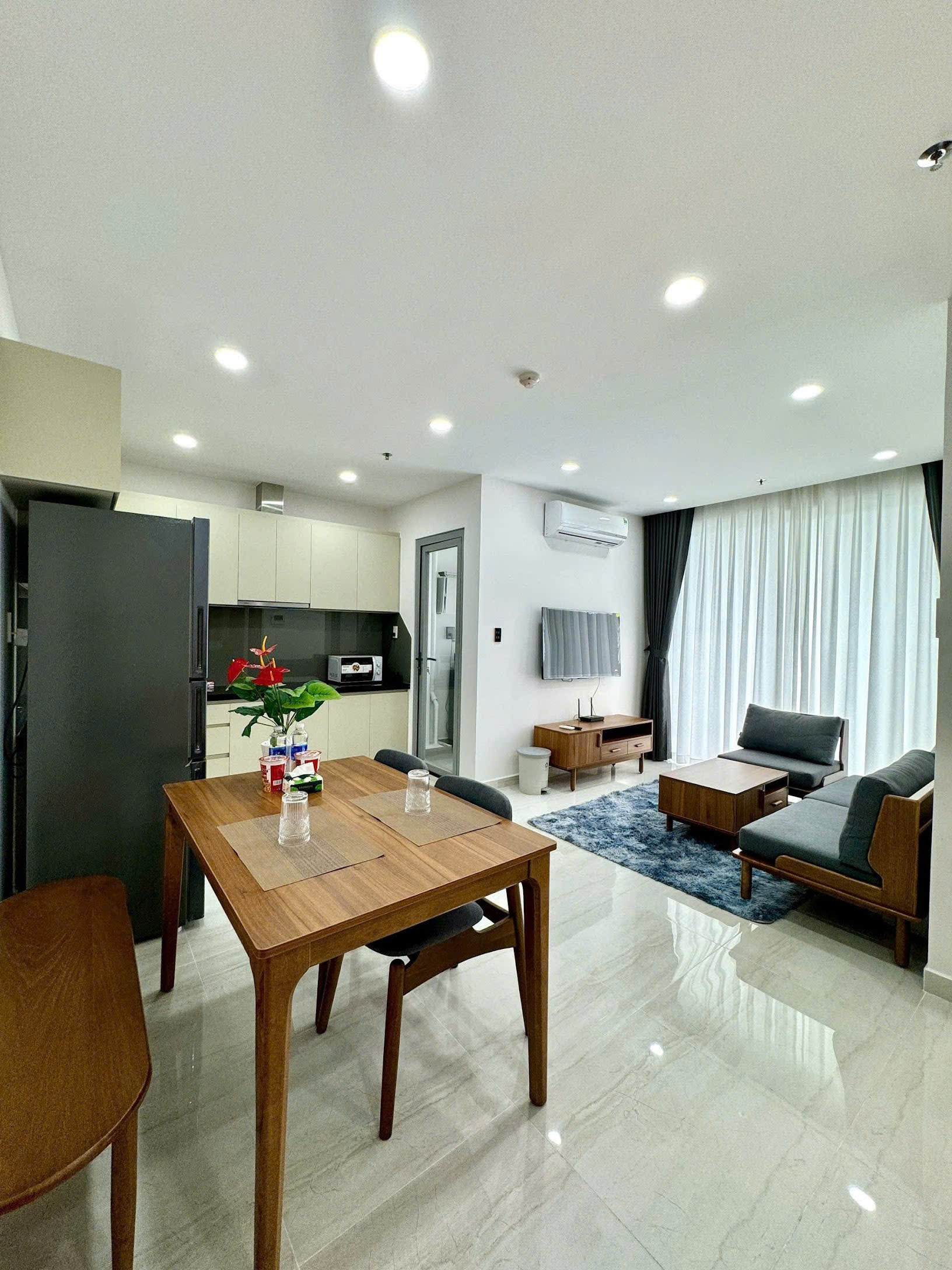 Cho thuê căn hộ Happy One Central Thủ Dầu Một Bình Dương 1PN FULL nội thất 8,5tr/th