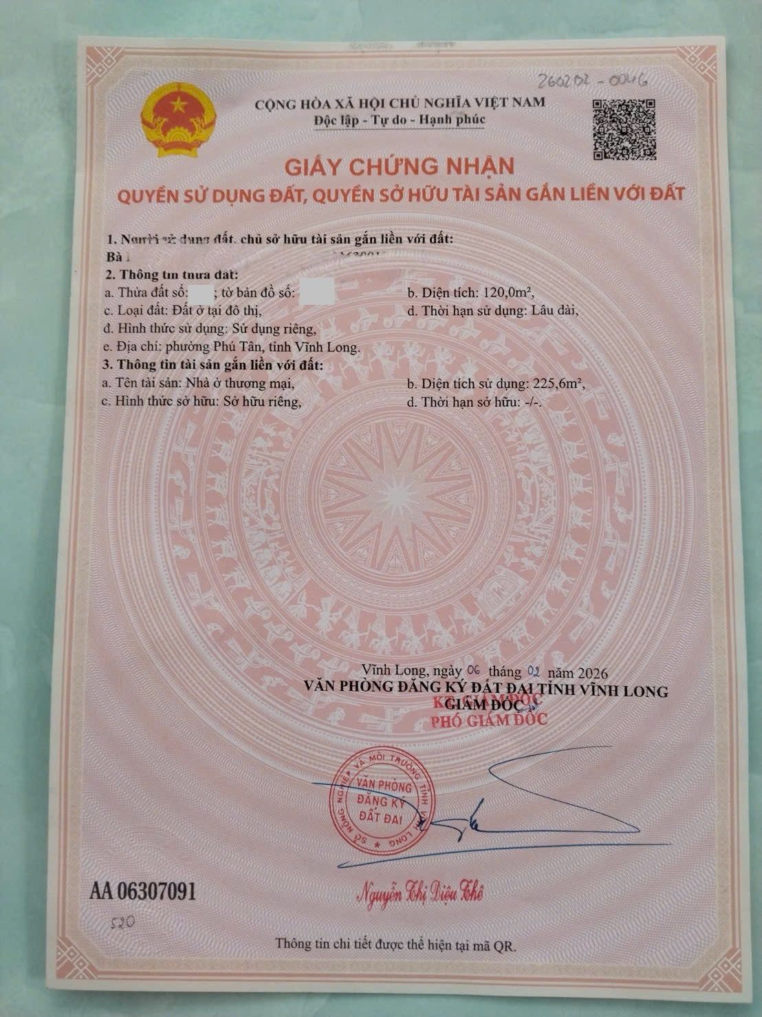 Bán nhà khu đô thị Hưng Phú 1 trệt 2 lầu đã có sổ hồng riêng