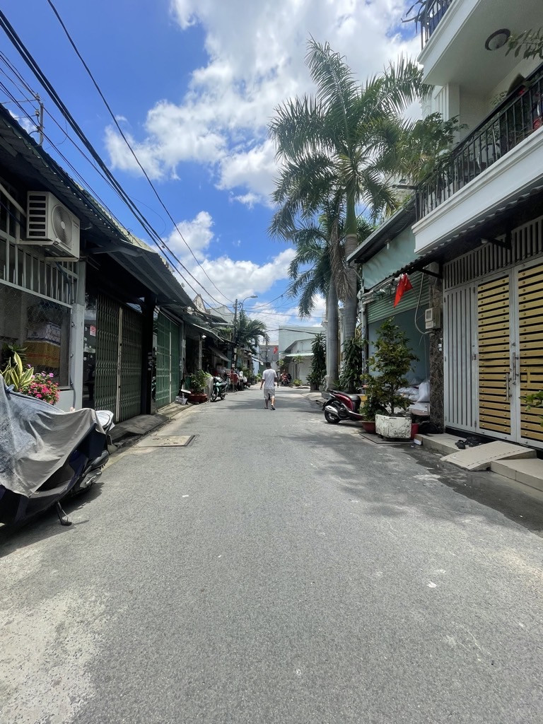 Kho Bình Long, Hẻm Thông 7m, 59,4m², 4x15, giá 6.3 tỷ, Gần AEON Tân Phú