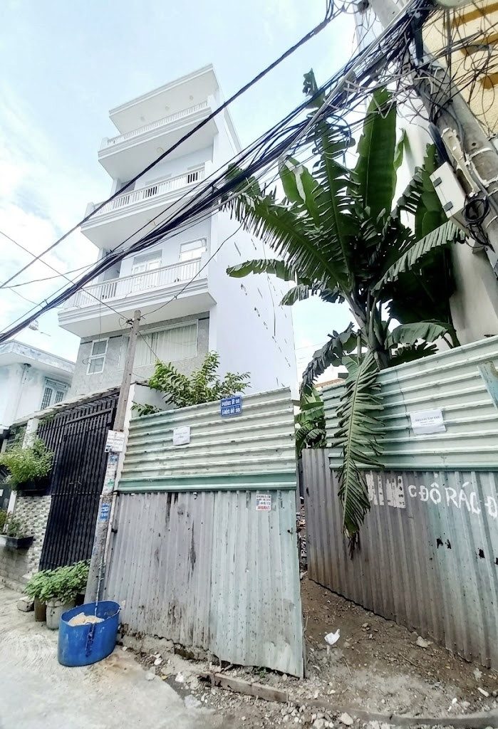 Đất thổ cư hẻm ô tô cách mặt tiền 30m; hẻm thông chợ Phú Thuận; 75m2 (ngang 5m); xây cao tầng