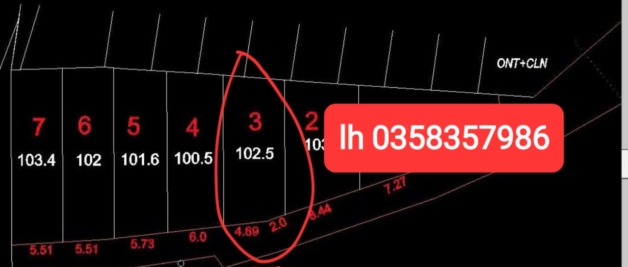 Bán đất 102.5m² ngang 6.69m giá 770 triệu Phường Phúc Thuận