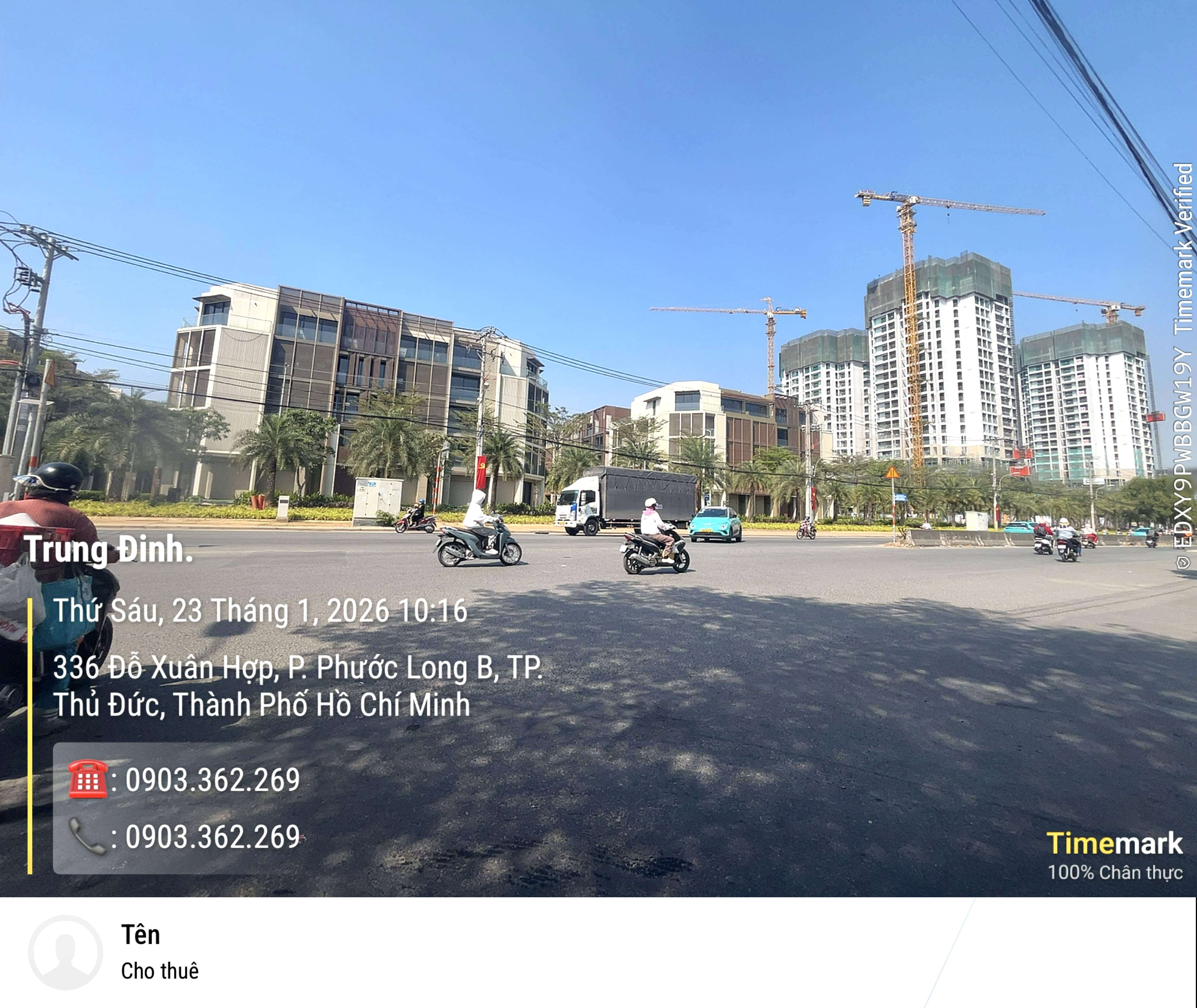 Đất Biệt Thự 10x23m, MT Đường 659 DA Hoàng Anh Minh Tuấn – PHƯỚC LONG B, Q9 cũ.