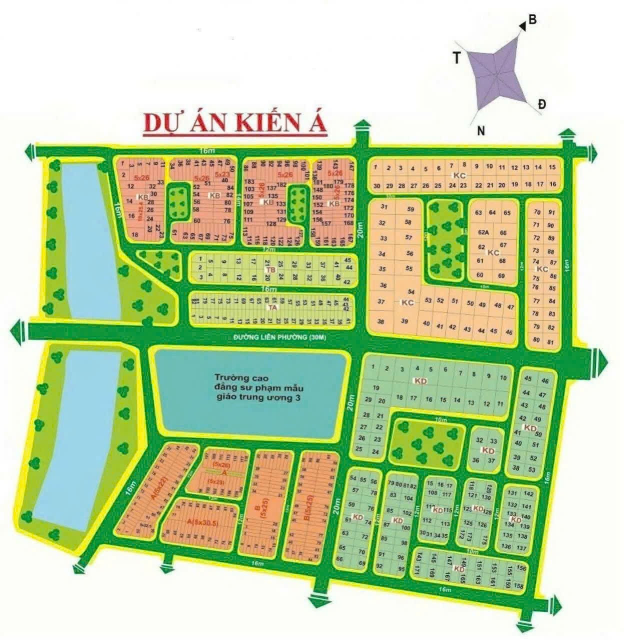Đất 202m(10 x 20.2m) Khu Dân cư Kiến Á ngay Liên Phường, Phước Long B, Q9 cũ.