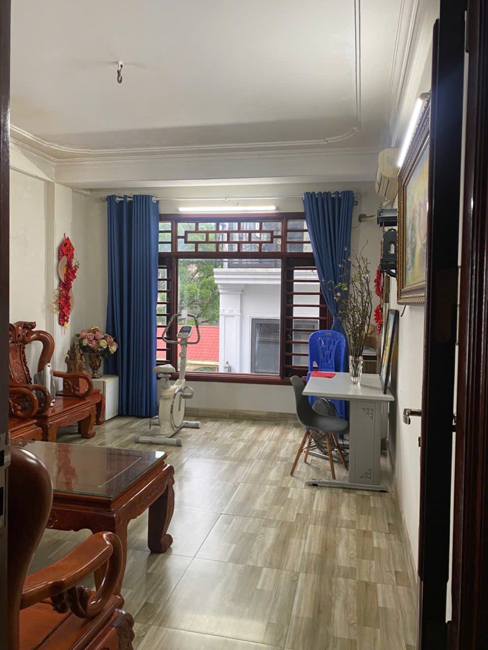 Cho sinh viên thuê căn hộ khép kín 60m2 chia 2 phòng, khu phụ khép kín