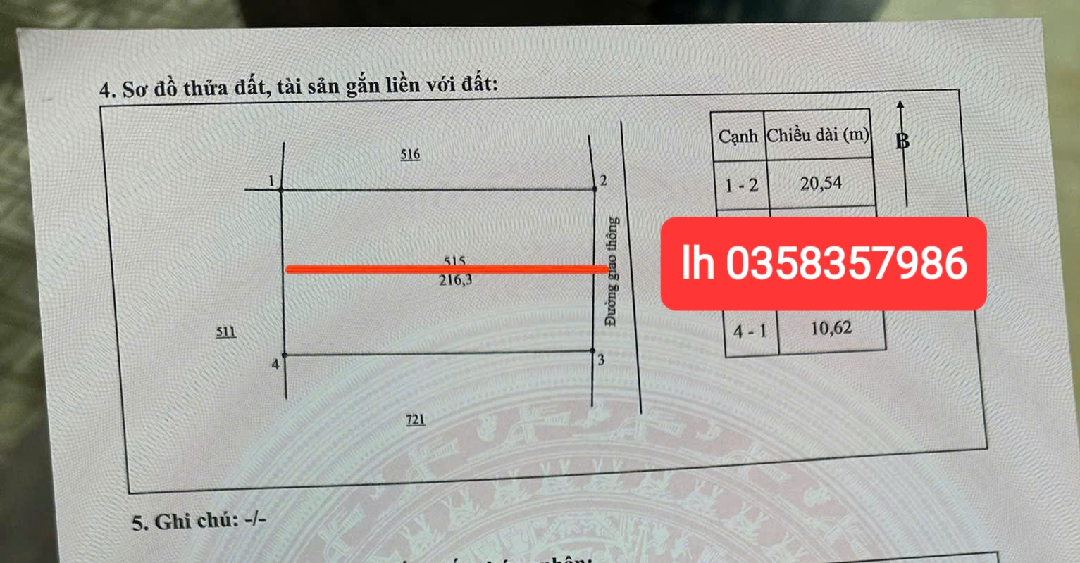Bán đất 108m² ngang 5.3m giá 1.5 tỷ Phường Quyết Thắng