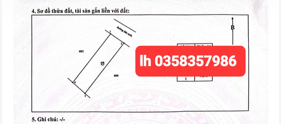 Bán đất 95.3m² ngang 5m giá 2.75 tỷ Phường Quyết Thắng