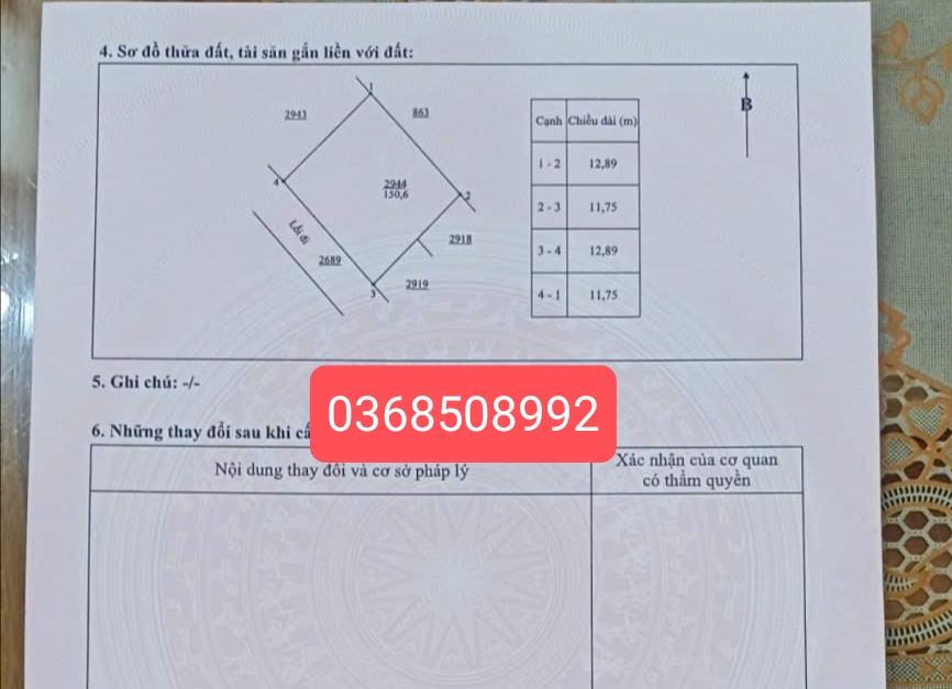 Bán đất 150m² ngang 12,8m giá 2.8 tỷ Phường Quyết Thắng