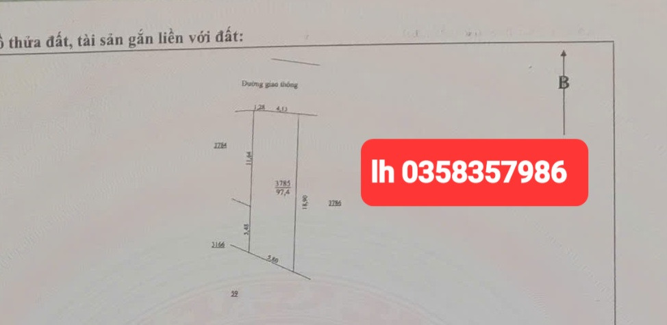 Bán đất 97.4m² full thổ cư ngang 5.5m giá 1.47 tỷ tại Phường Quyết Thắng