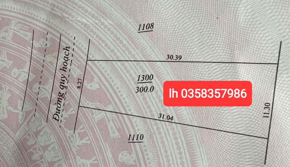 Bán đất 300m² ngang 11.3m giá 8.4 tỷ Phường Quyết Thắng
