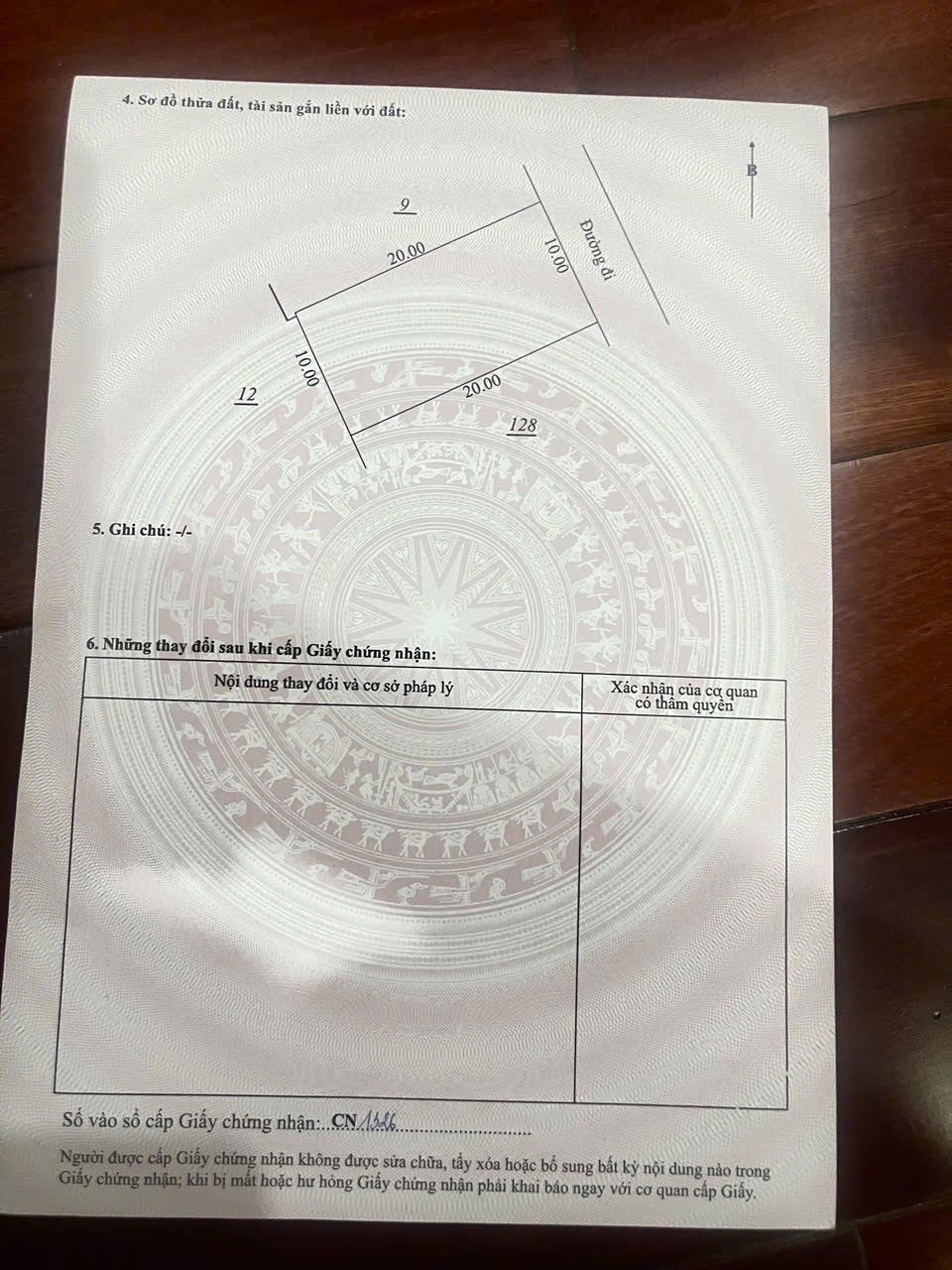 Bán đất 200m² full thổ cư ngang 10m giá 7 tỷ tại Phường Sơn Nam