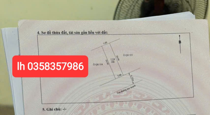 Bán đất 100m² ngang 5m giá 1.58 tỷ Phường Sông Công