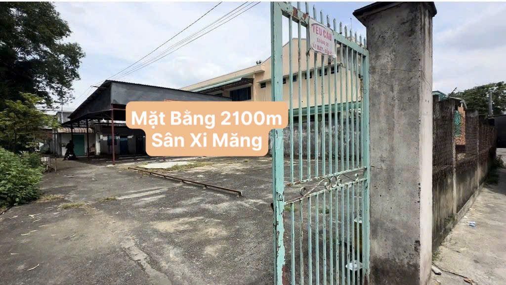 Cho thuê Mặt Bằng 2100m Đất Mặt Tiền Đường số 10 Tam Bình gần Cầu Vượt Gò Dưa Thủ Đức