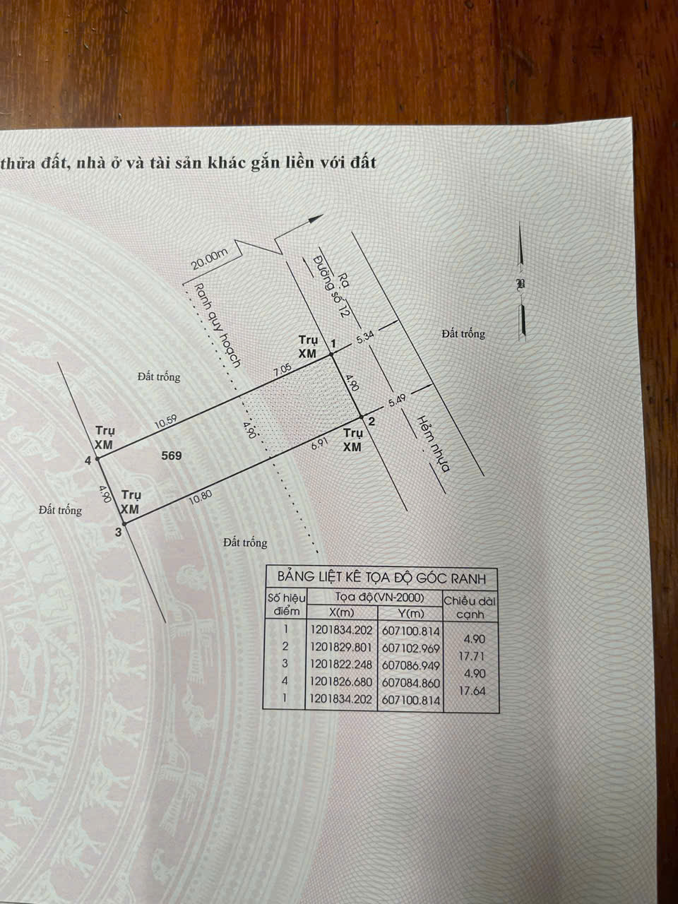 BDS HVL LVCC LÔ 86.6M2 HẺM 52 ĐƯỜNG 12 TAM BÌNH GIÁ TỐT