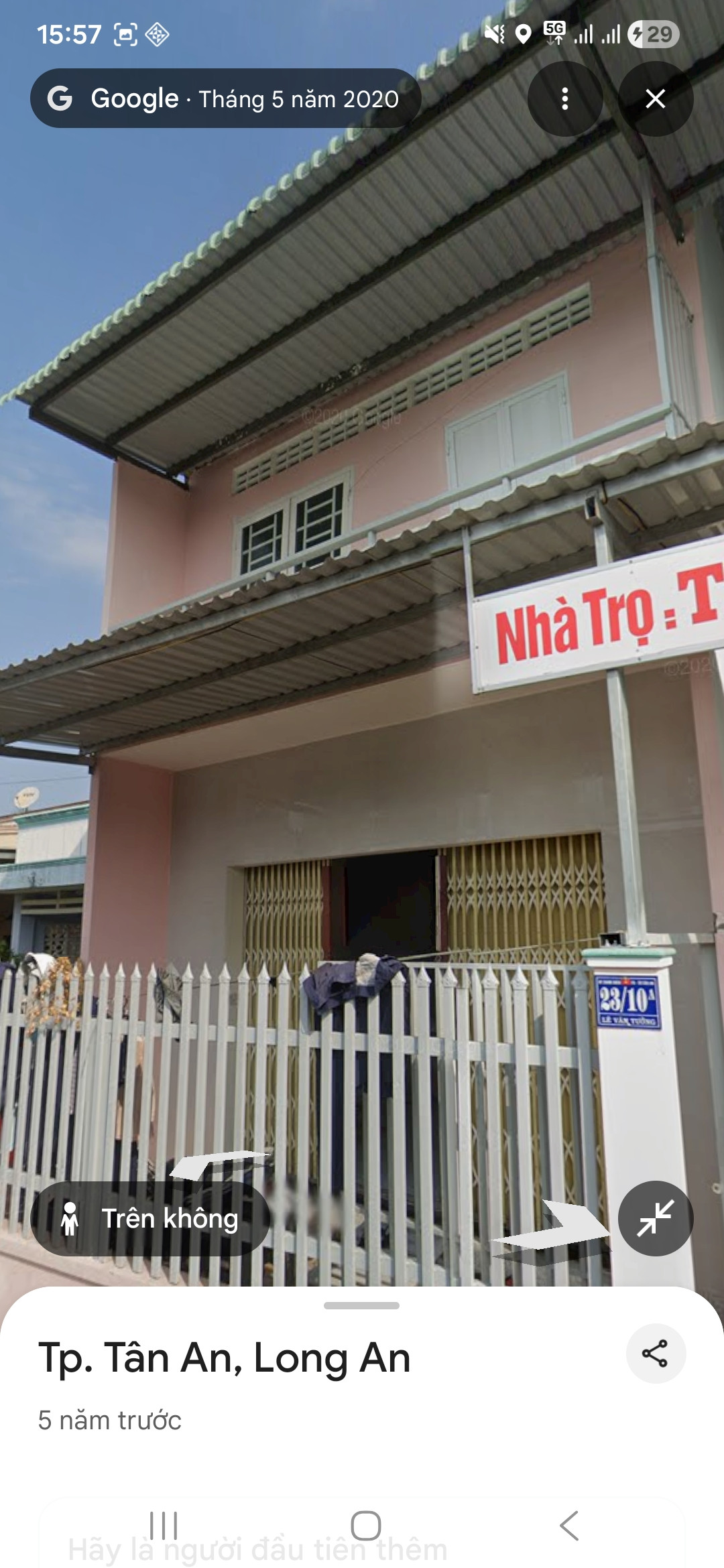 Bán nhà trọ ngay trung tâm p5 tân an long an cũ