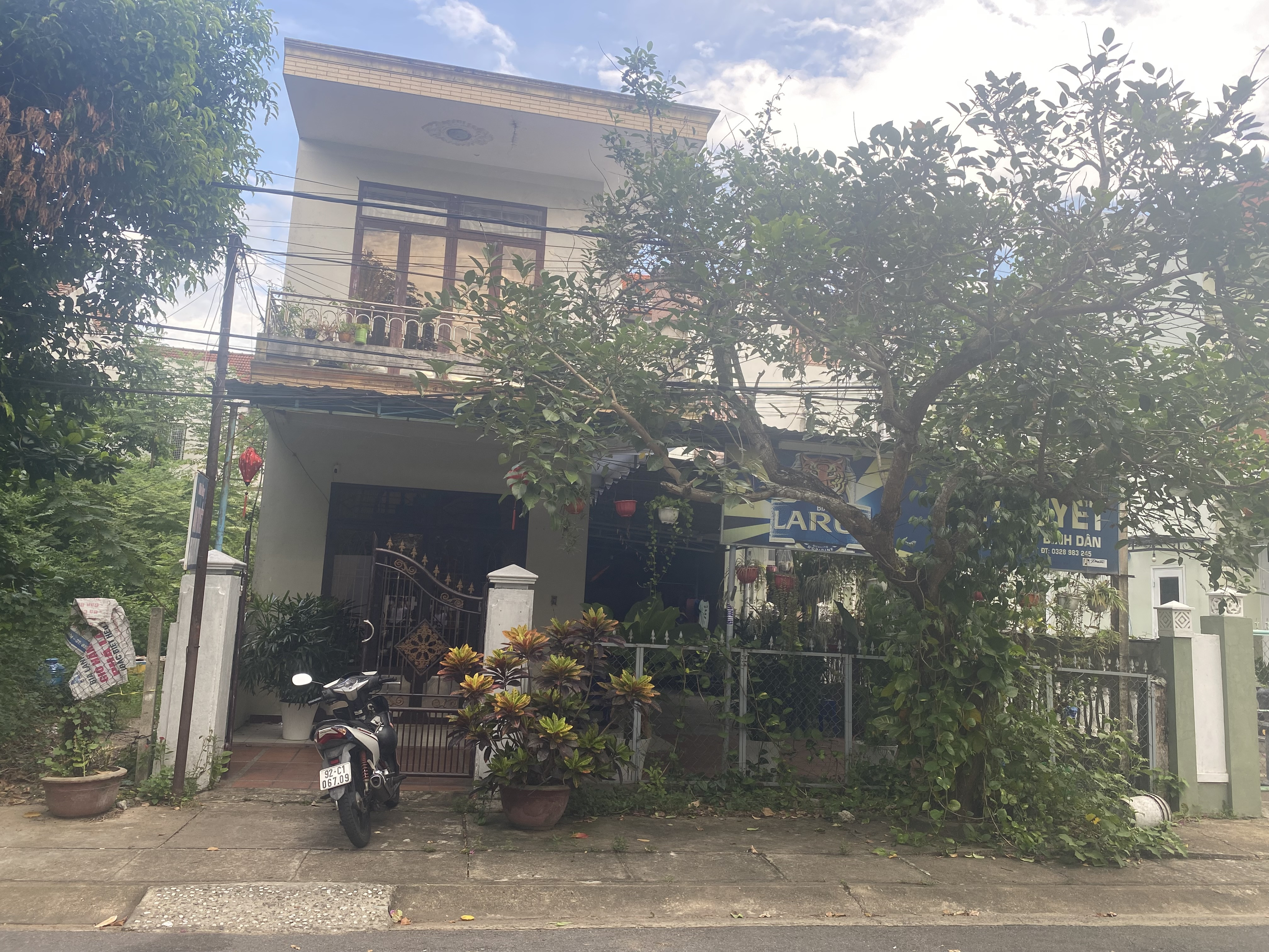 Bán đất kèm nhà, trung tâm Tân An, bờ hồ Trảng kèo đường Nguyễn Văn Trỗi, Hội An Tây, Đà Nẵng