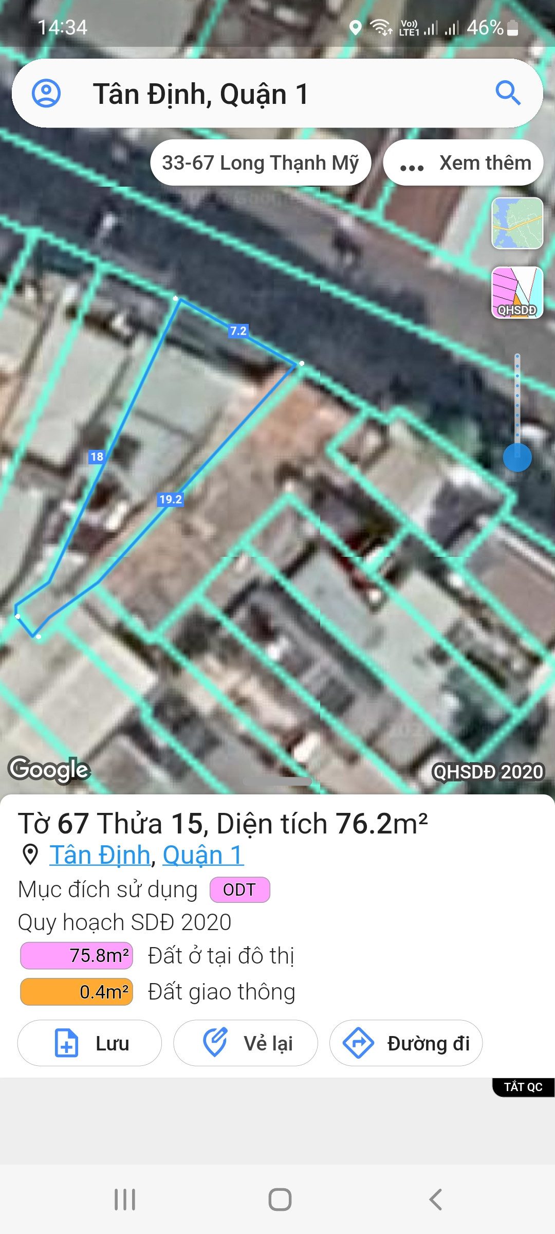 Nhà Đất 1A Thạch Thị Thanh  phường Tân Định Quận 1