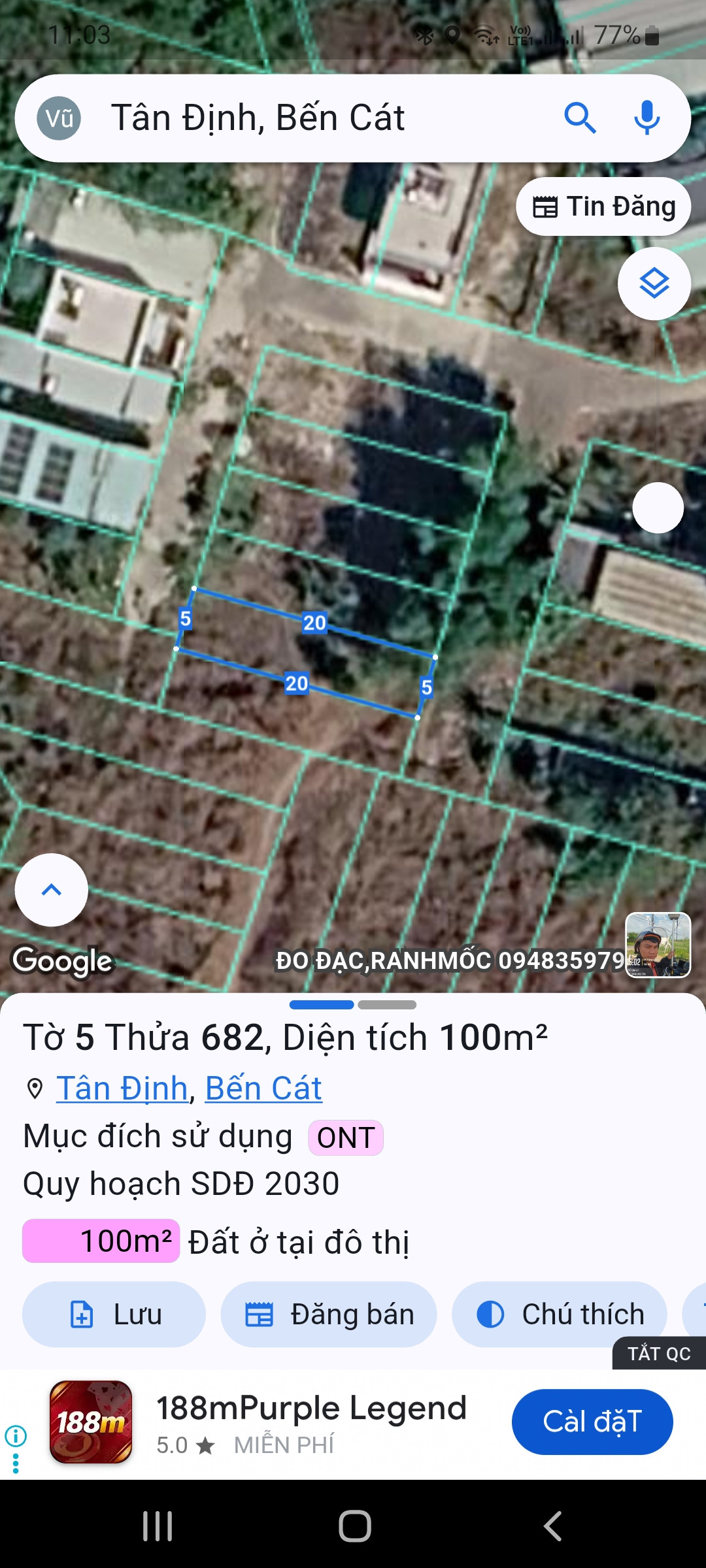 Nhà Đất Tân Định Bến Cát Bình Dương