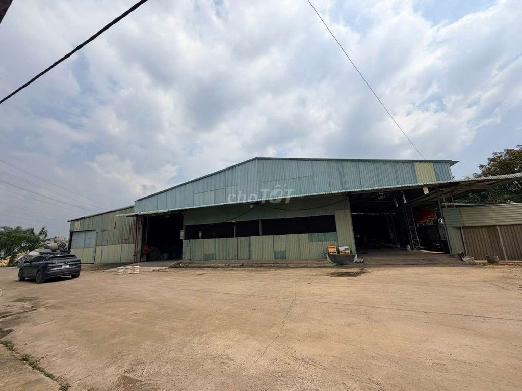 Xưởng Dĩ An 2500m/80tr Đường Cont Có Bình Điện SX
