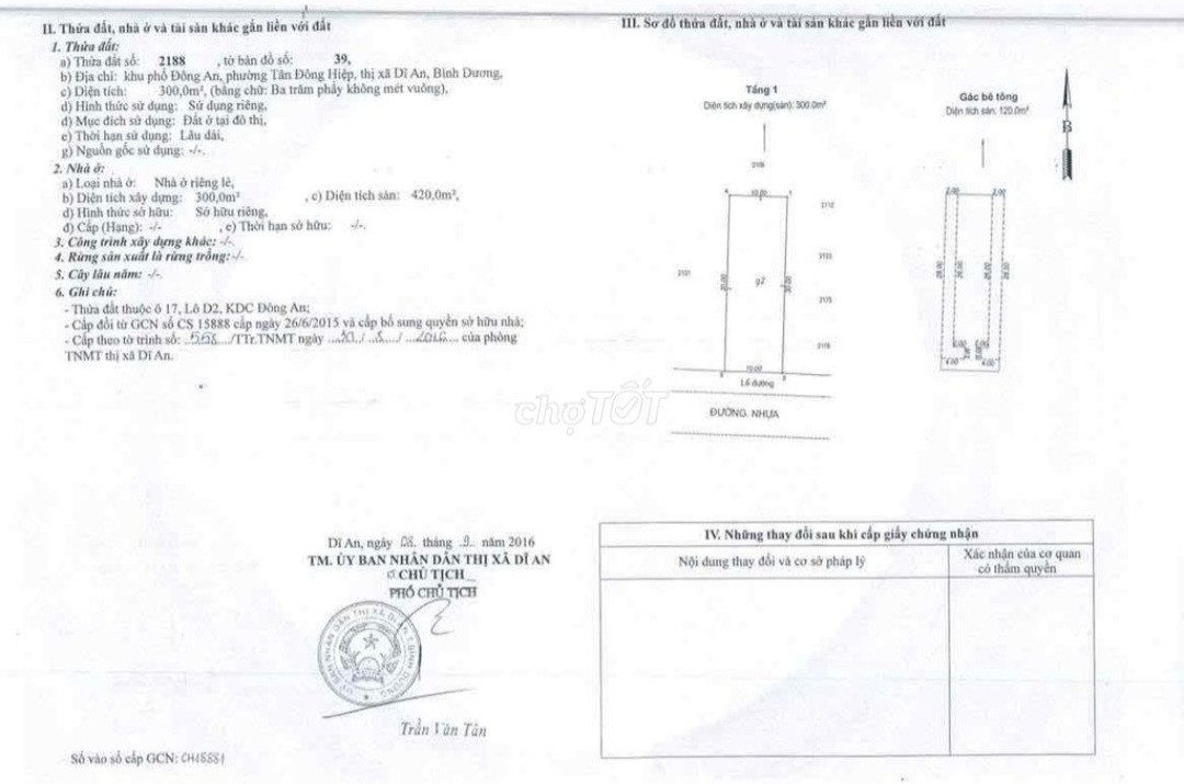 Nhà Đất Phường Tân Đông Hiệp tp Dĩ An Bình Dương