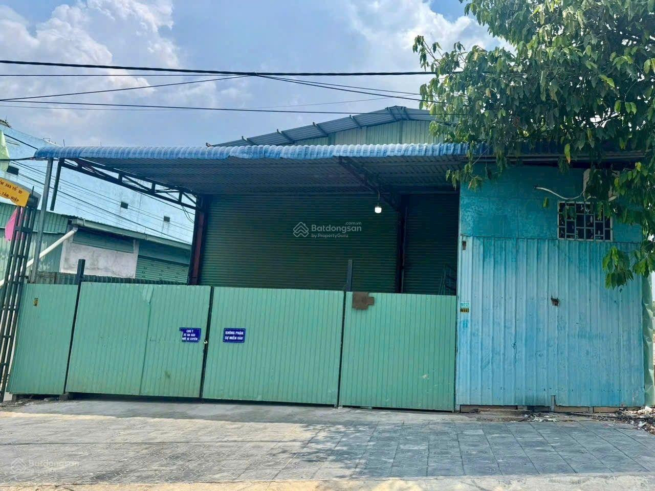 Bán Xưởng 2 mặt tiền Giá 14tỷ900 Mặt tiền Nguyễn Thị Tươi | Dĩ An Diện tích : Gần 500m | Ngang