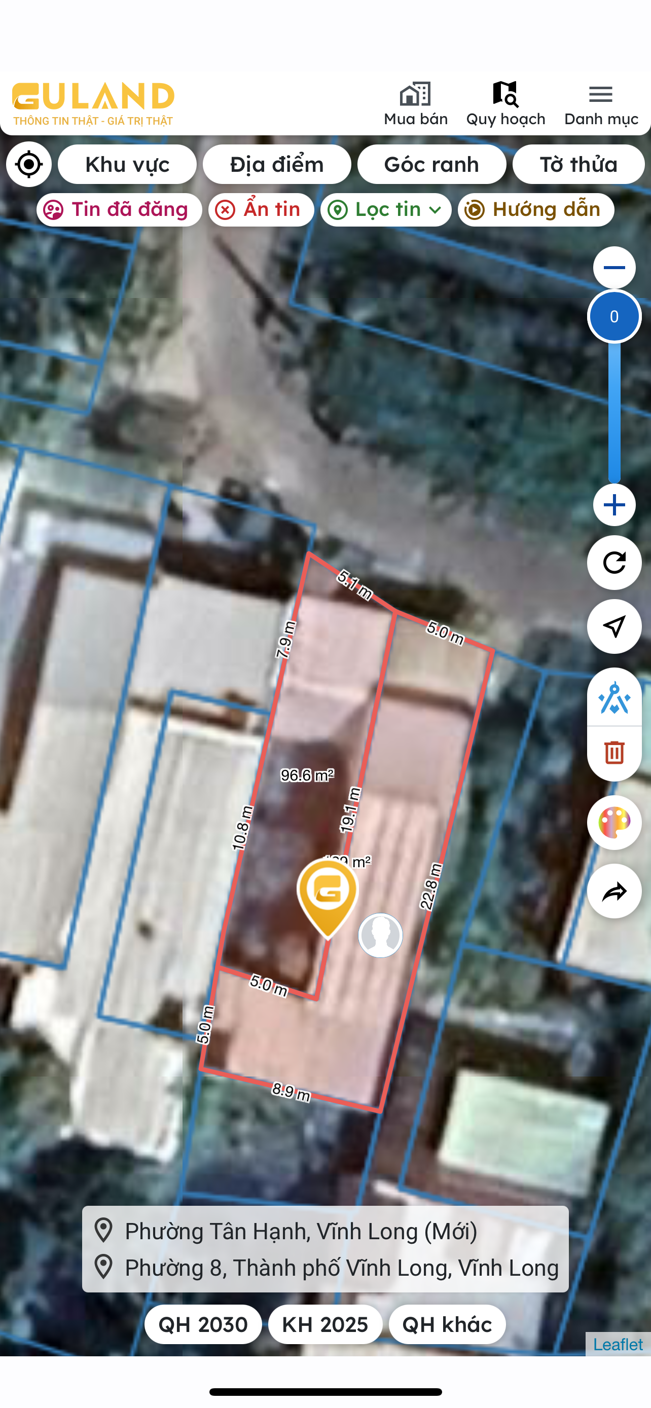 Bán đất 224,5m²  9x24, giá 3 tỷ Phường Tân Hạnh (có nhà cấp 4)