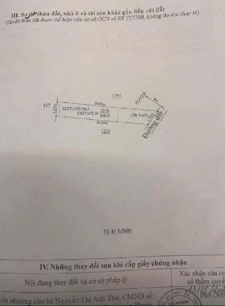 Bán đất 165.9m² giá 2.65 tỷ Phường Tân Khánh