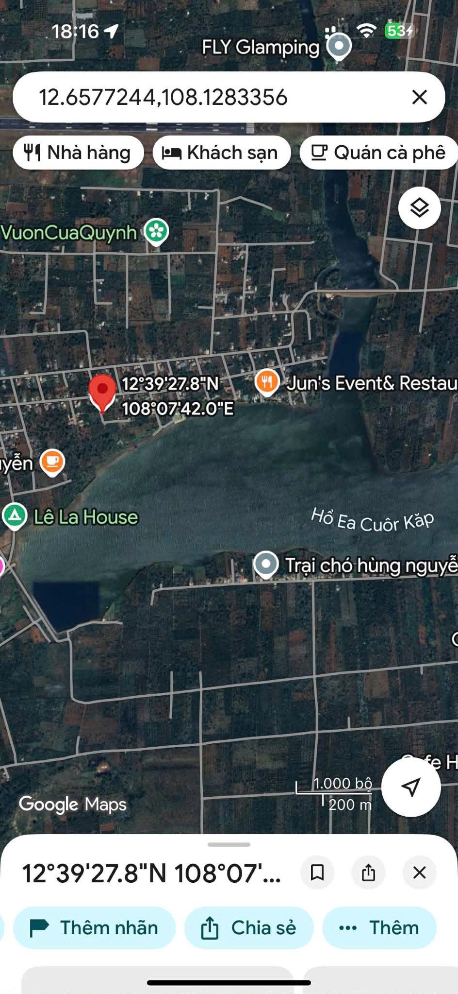 Bán lô đất hẻm đường nhựa 171 Nguyễn Thái Bình  diện tích 100m2 5m giá 950tr