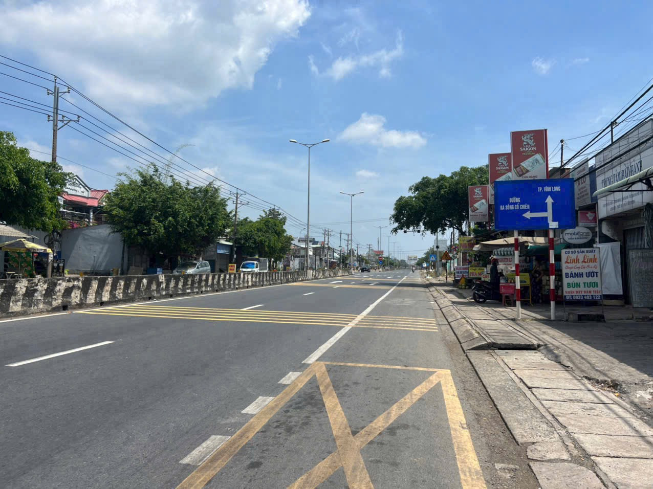 Bán đất 250.9m² có sẵn 120m² thổ cư ngang 7.6m giá 2.5 tỷ tại Phường Tân Ngãi
