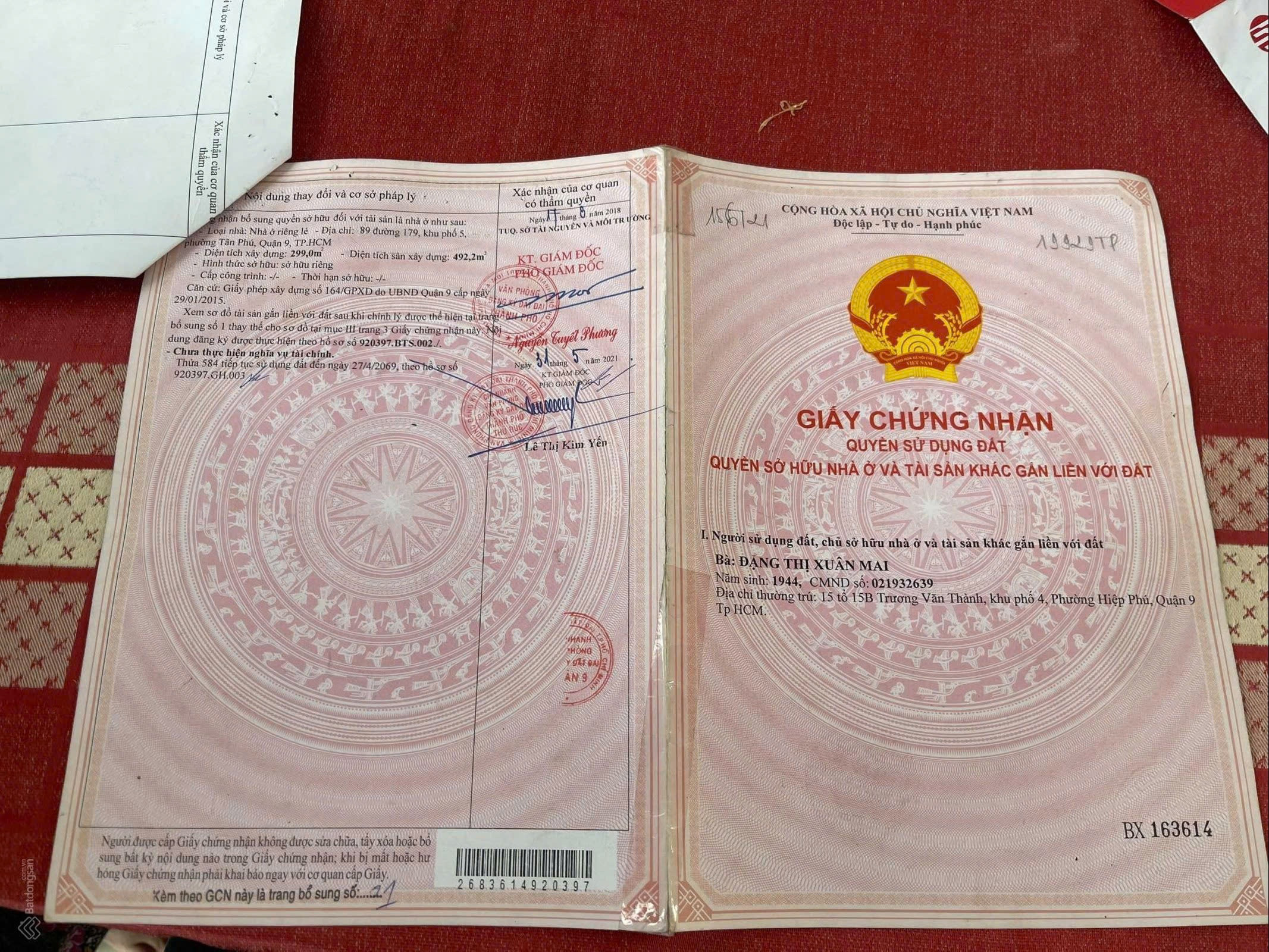 Bán nhà Mặt tiền Đường 179, Phường Tân Phú, Quận 9 – Giá 40 tỷ