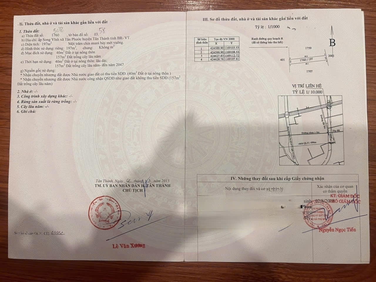 Bán đất 197m² ngang 5m giá 3.35 tỷ Phường Tân Phước Phú Mỹ