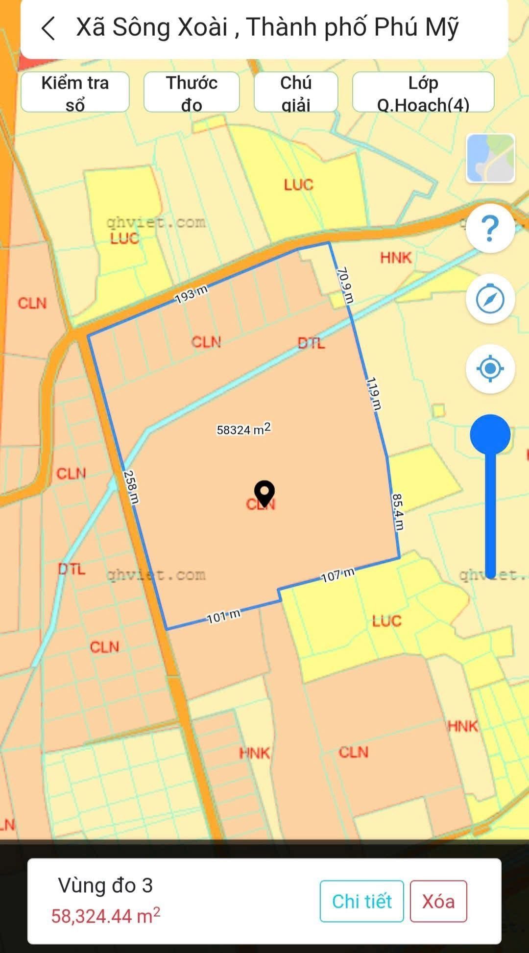 Bán Đất 56000m² thổ cư 300m² giá 53.2 tỷ tại Phường Tân Thành TP. Hồ Chí Minh