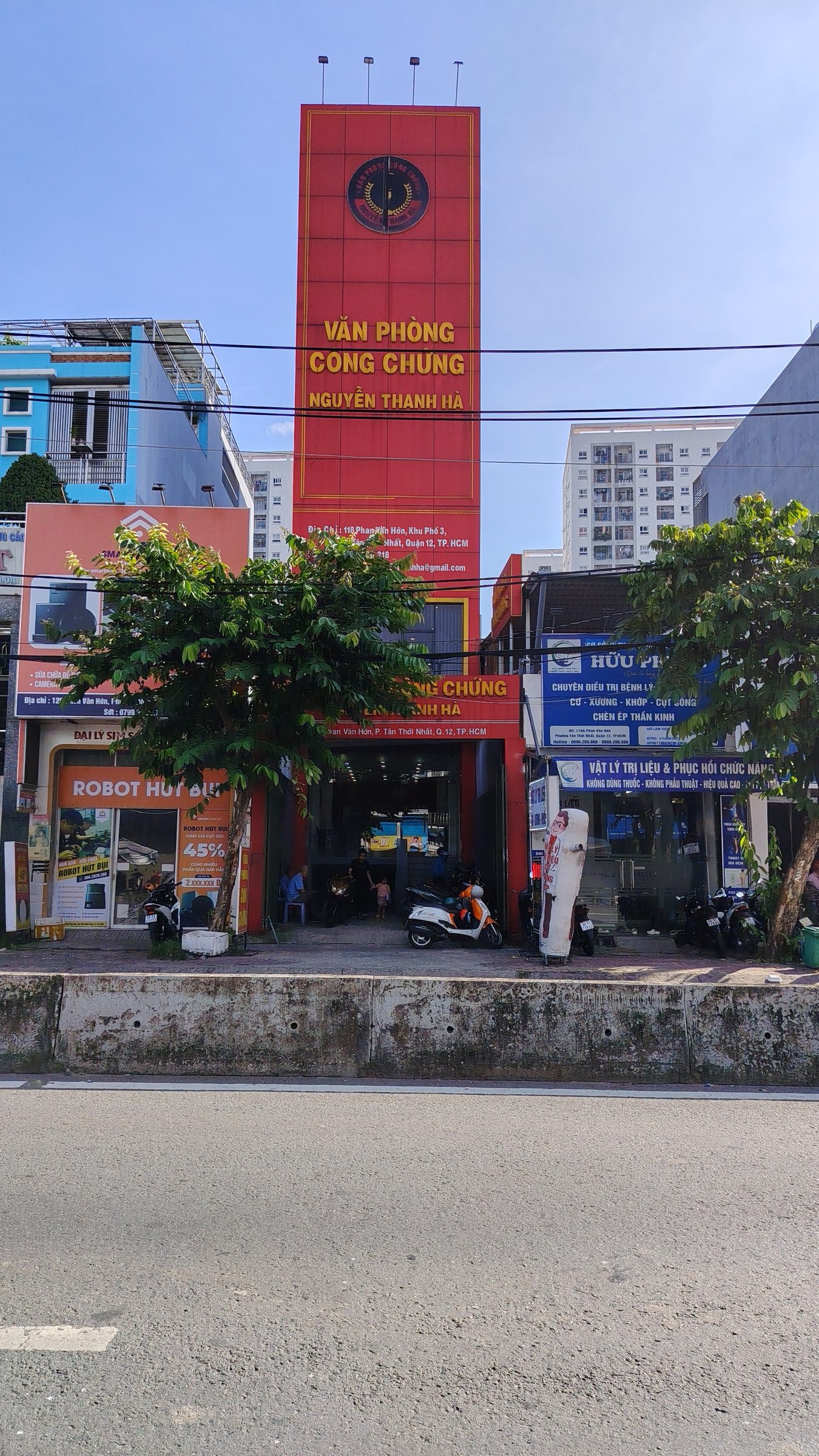 Cho thuê nhà 118 Phan Văn Hớn, 7 Tầng, DTSD 1000m2, PCCC đạt tiêu chuẩn toà nhà.