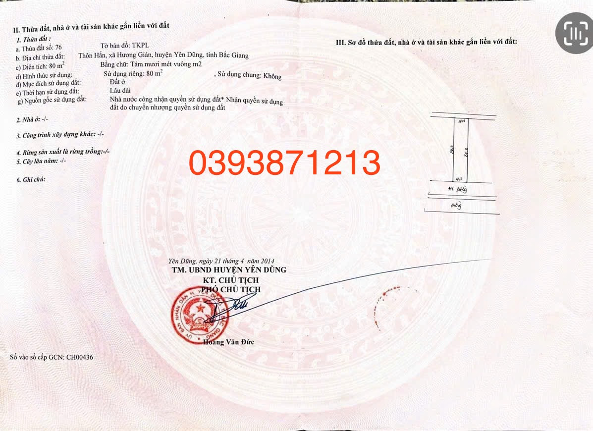 Bán đất 80m² full thổ cư ngang 4m giá 4.6 tỷ tại Phường Tân Tiến