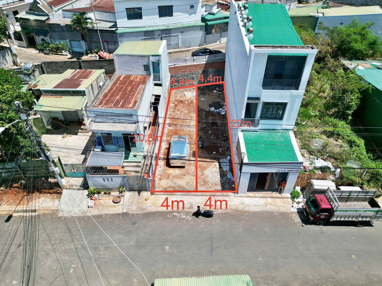 2️⃣ LÔ LIỀN KỀ MẶT TIỀN ĐƯỜNG MẠC ĐỈNH CHI.