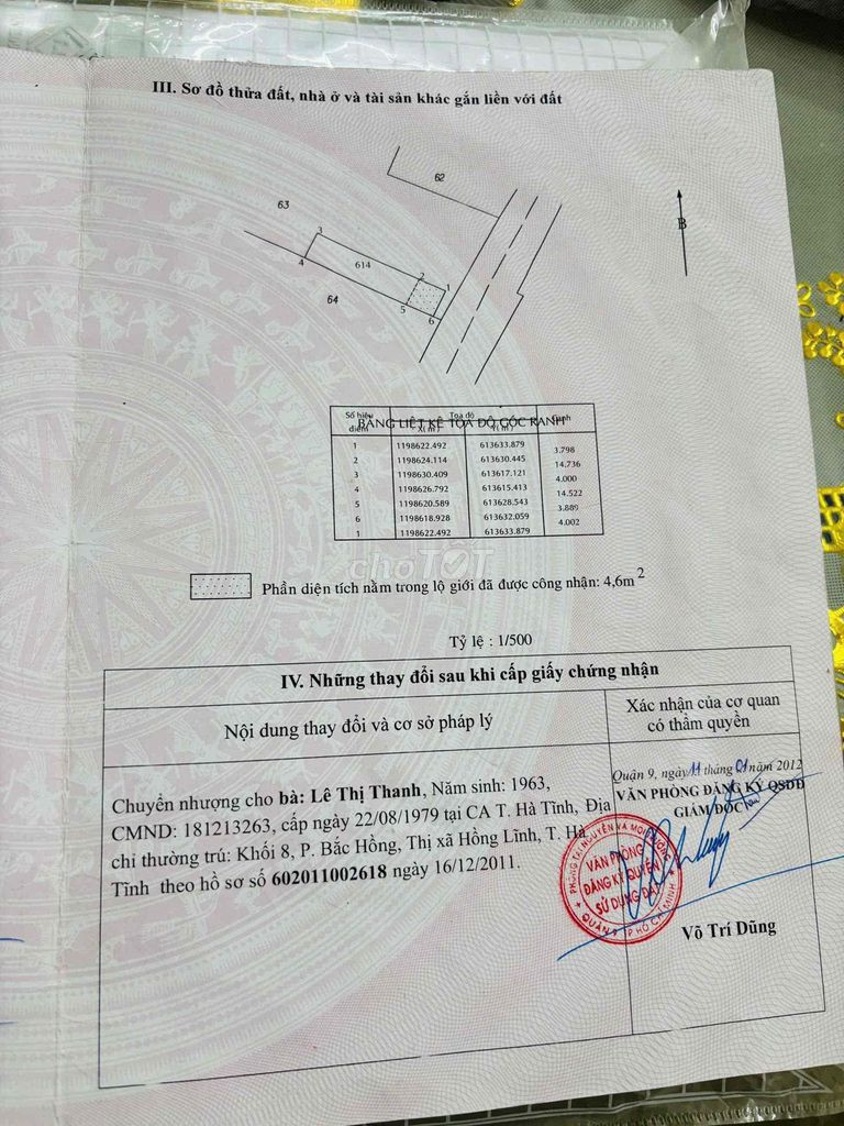 Đất Đường 160 Tăng Nhơn Phú A Quận 9