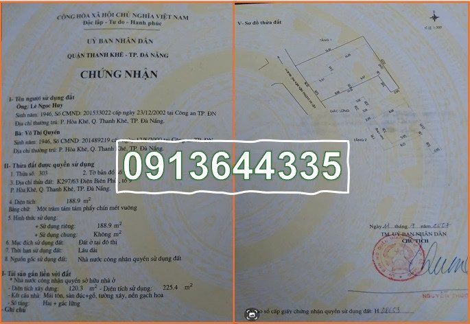 ⭐️Chính chủ bán đất tặng nhà tại Cù Chính Lan, Thanh Khê, Đà Nẵng, giá 16 tỷ - 0913644335