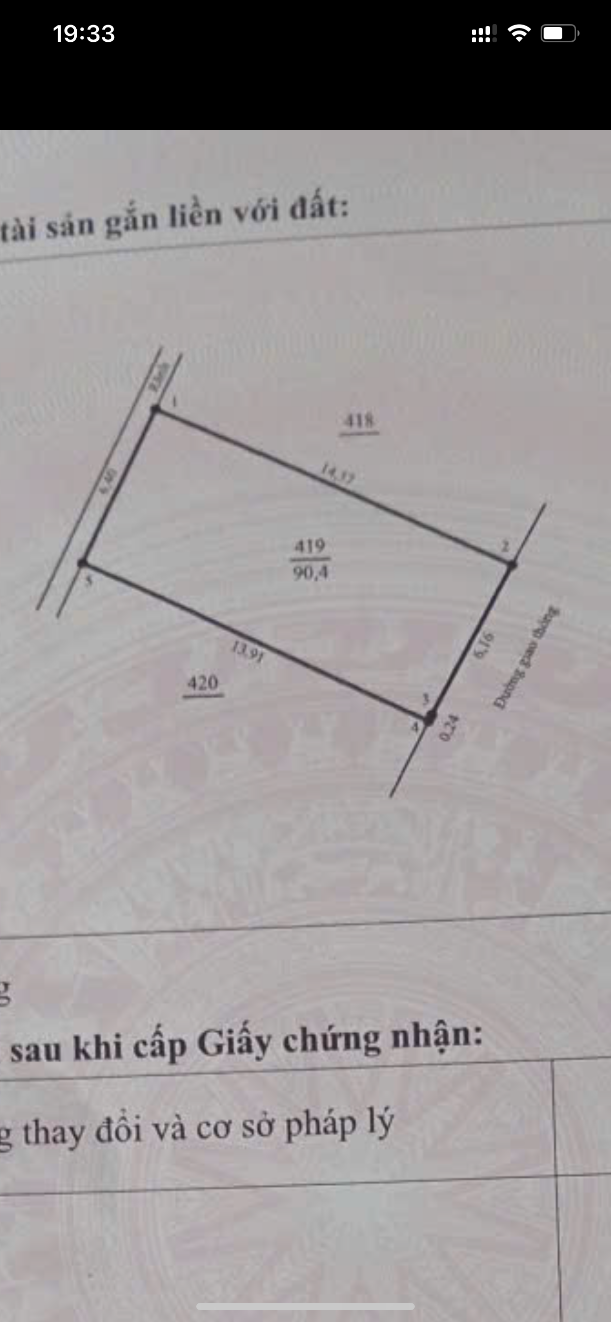 Bán đất 90,4m² ngang 6,16m giá 3.38 tỷ Phường Thanh Miếu