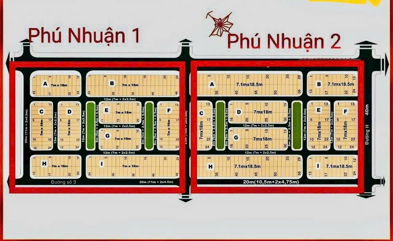 Giá tốt bất ngờ! Đất Phú Nhuận 1 – Thạnh Mỹ Lợi, diện tích chuẩn 7x18.5m, giá mềm – xây ở hay đầu tư đều lời (0989373766)