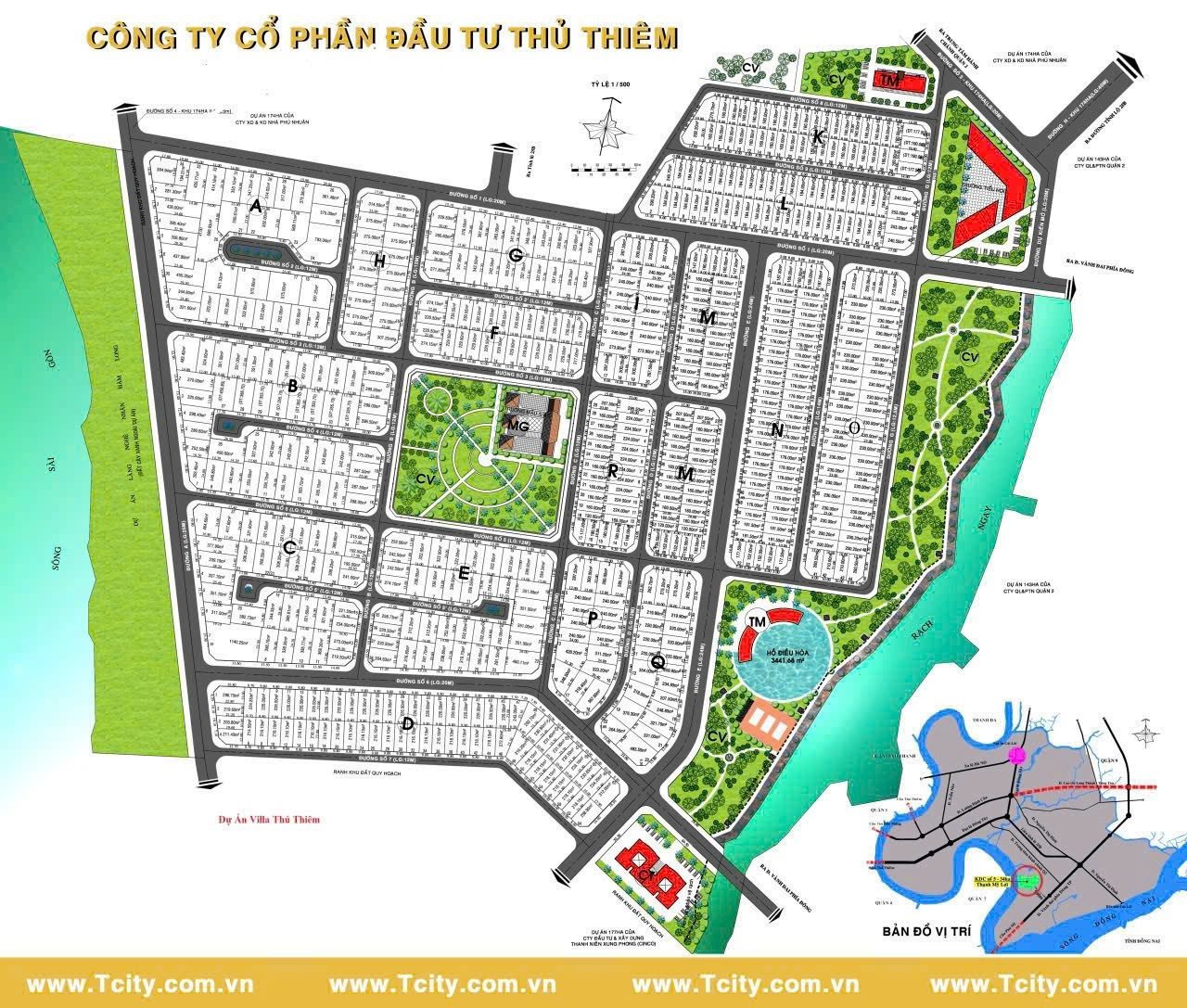 Bán đất lô D - MT Vũ Phương Đề Khu Thủ Thiêm Villa, diện tích 225,4m2, giá tốt thị trường Q2