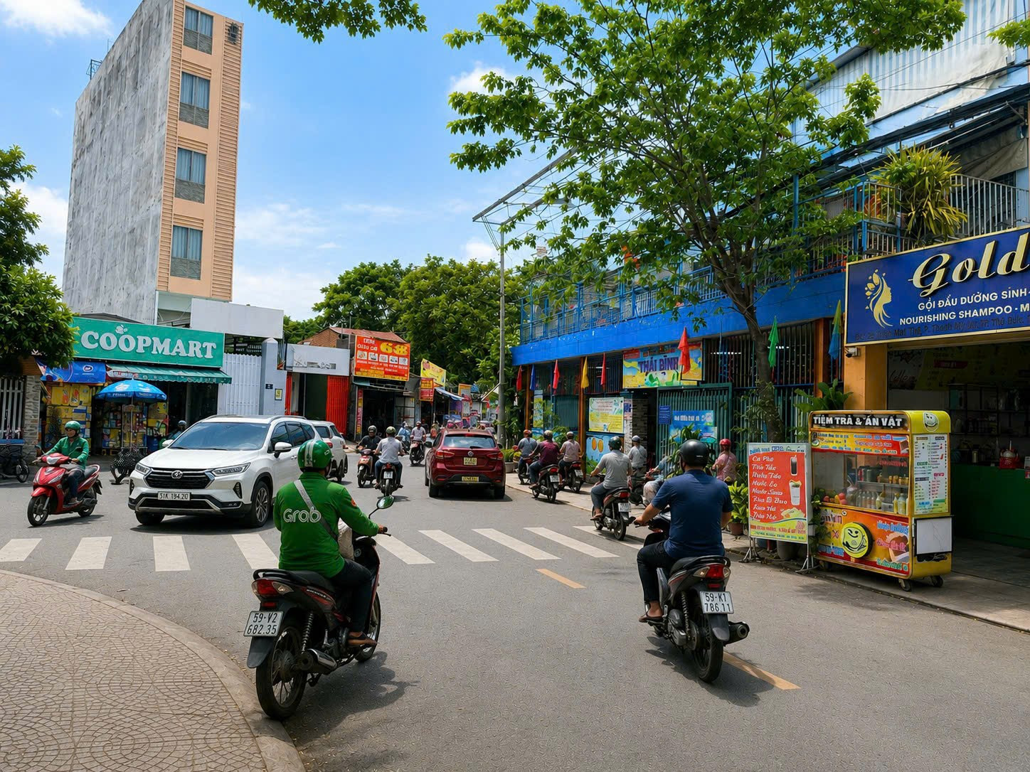 BÁN ĐẤT MẶT TIỀN THÍCH MẬT THỂ phường THẠNH MỸ LỢI Q2 – NGANG 5.42M – ĐƯỜNG 14M