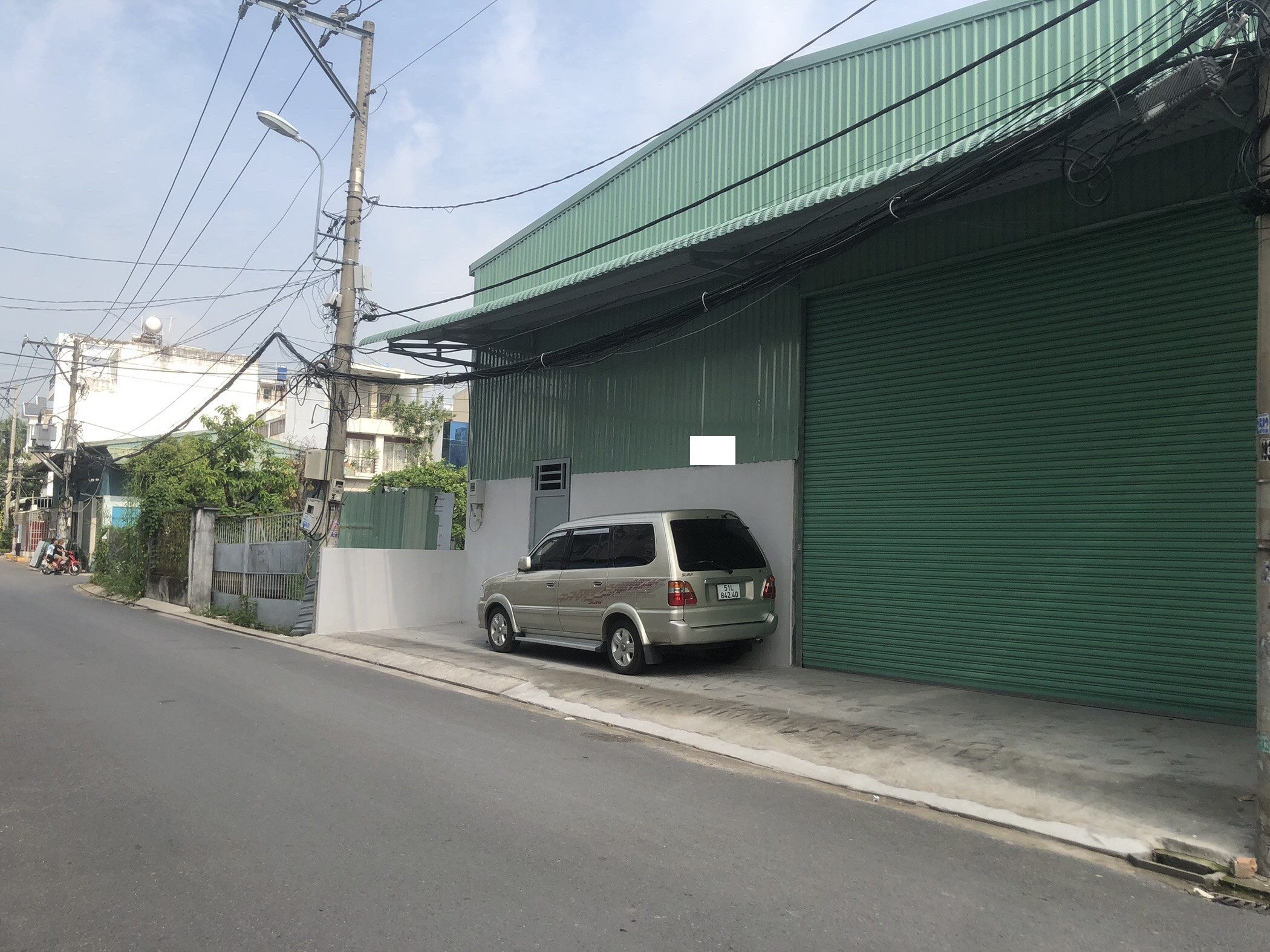 Cho thuê kho xưởng mới xây 468m2 gần cao đẳng Điện lực Quận 12