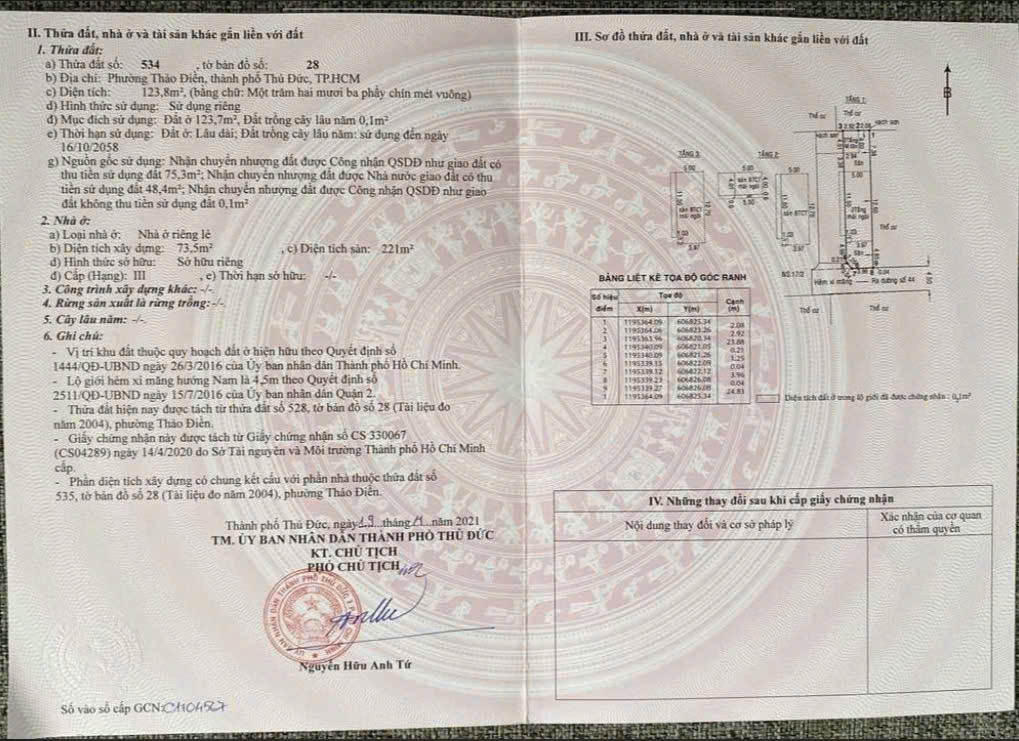 BDS HVL [NC] 17/3 Đường Trần Văn Sắc - Thảo Điền Q.2