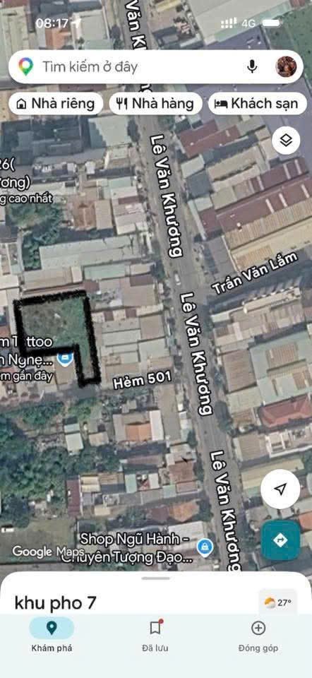 Bán Đất 800m2 có sẵn 800 m2 thổ cư giá 26.5 tỷ tại Phường Thới An Quận 12 TP. Hồ Chí Minh
