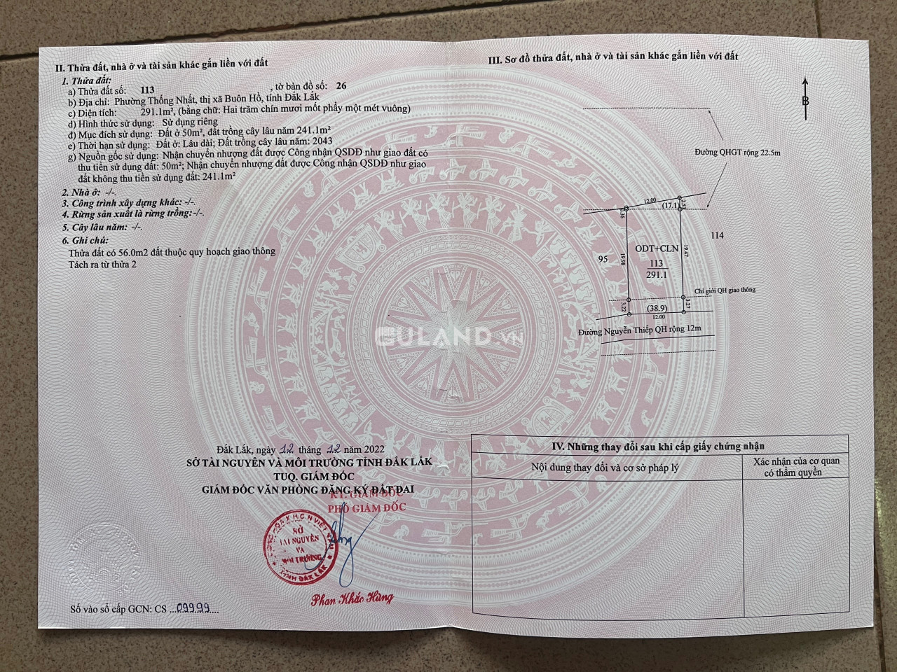 BÁN 3 LÔ F0 LIỀN KỀ - 12*26-12*26 CÓ NHÀ - 15*26