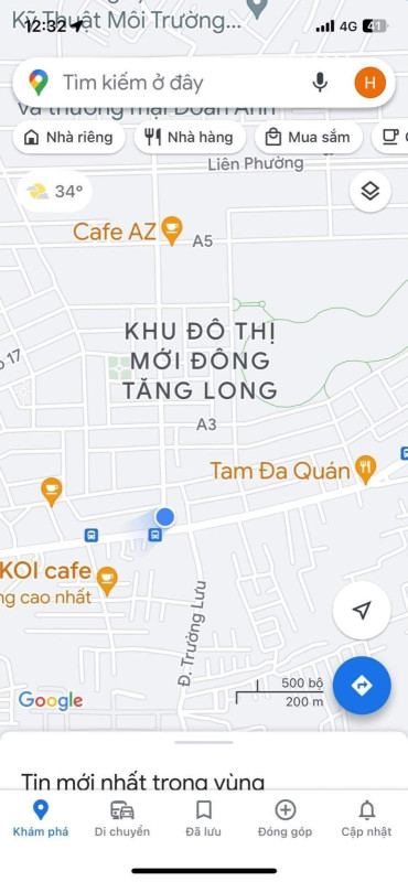 - Vị trí vàng khu đô thị mới Đông Tăng Long.