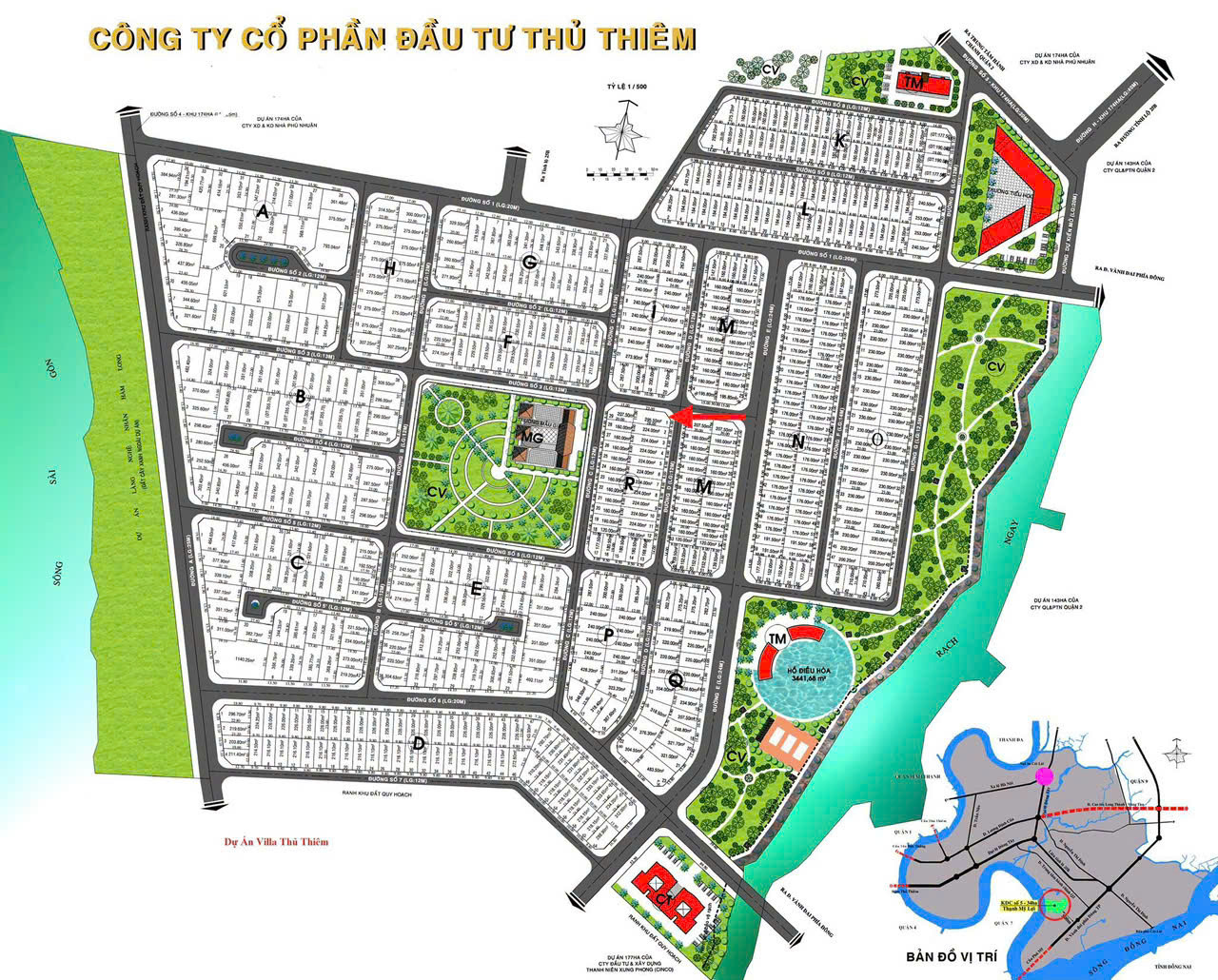 BDS HVL [NC] BÁN LÔ  R1 (11m x 28m) 2MT - KDC THỦ THIÊM VILLA Q2