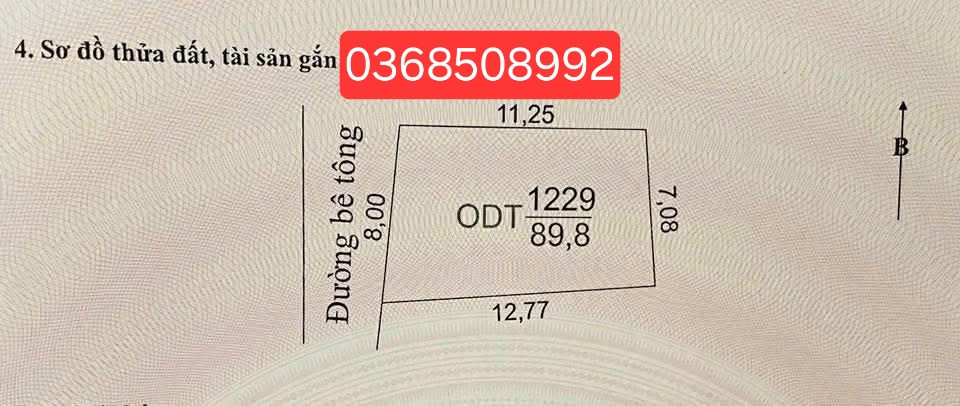 Bán đất 89m² ngang 8m giá 2.55 tỷ Phường Tiền Phong