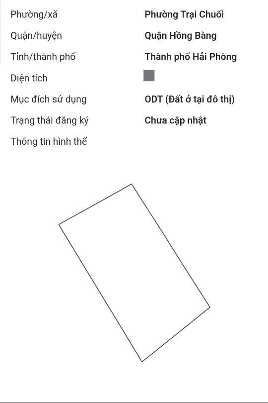 06.2026.Bán đất 225m² full thổ cư ngang 11m giá 19.15 tỷ tại Phường Trại Chuối Quận Hồng Bàng