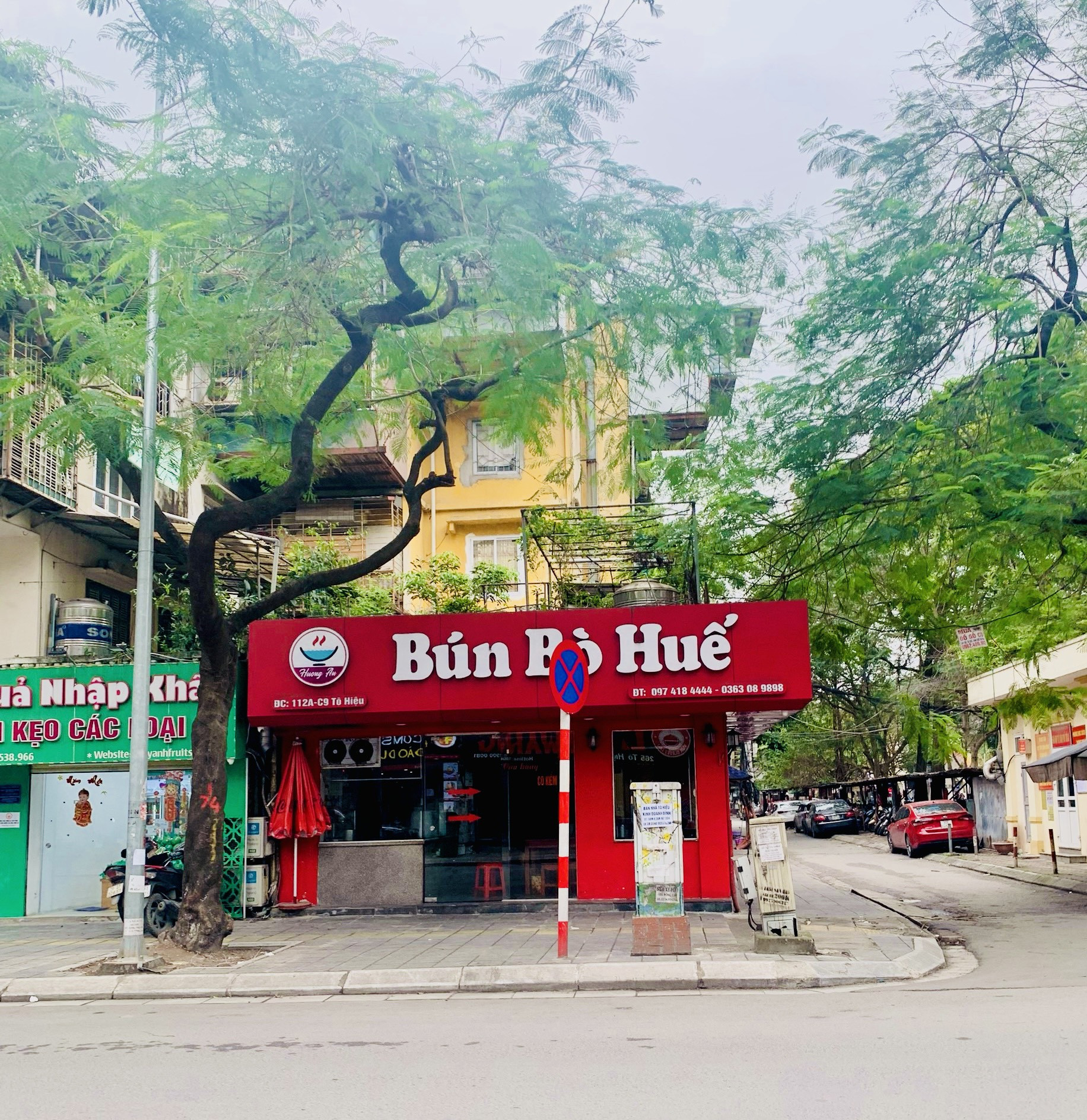 Cho Thuê MBKD Hàng Ăn Phố Thái Thịnh | 100m² x 3 Tầng | Giá 40 Triệu